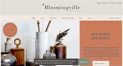 Desktop Screenshot of bloomingville.com